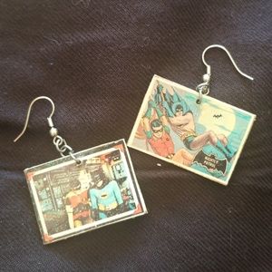 Batman & Robin Earrings